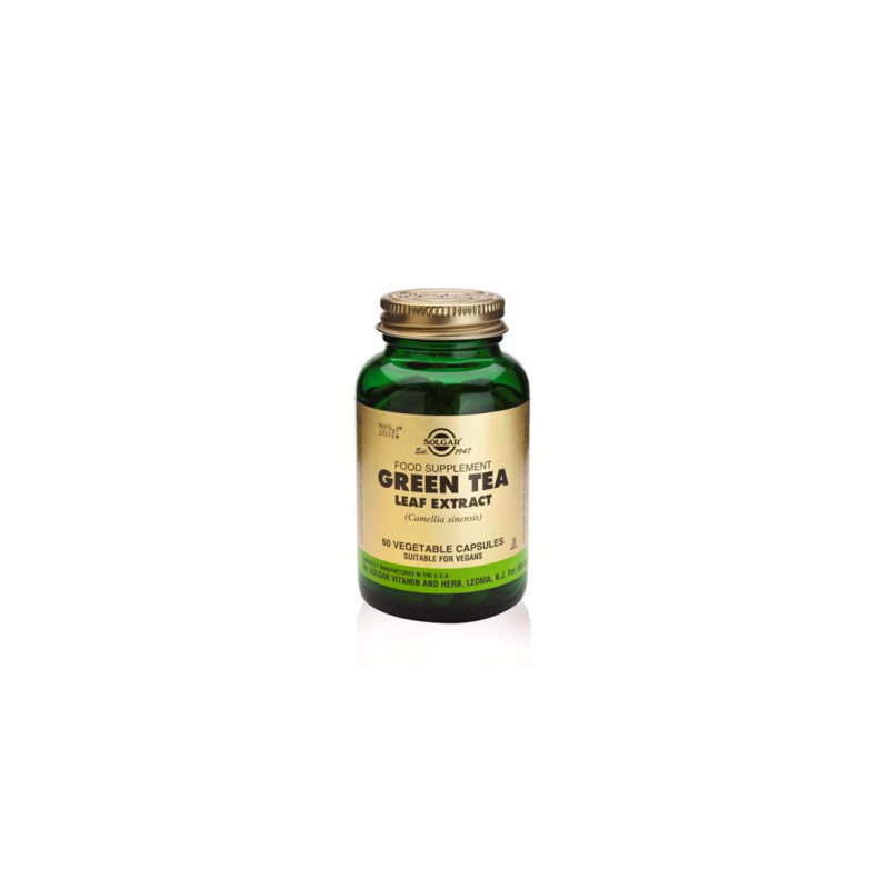 SOLGAR TE VERDE HOJA. 60 CAPSULAS VEGETALES
