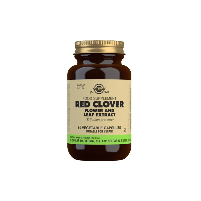 Solgar Trebol Rojo Flor y Hoja 60Caps Veg