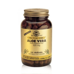 SOLGAR ALOE VERA. 100 CAPSULAS VEGETALES