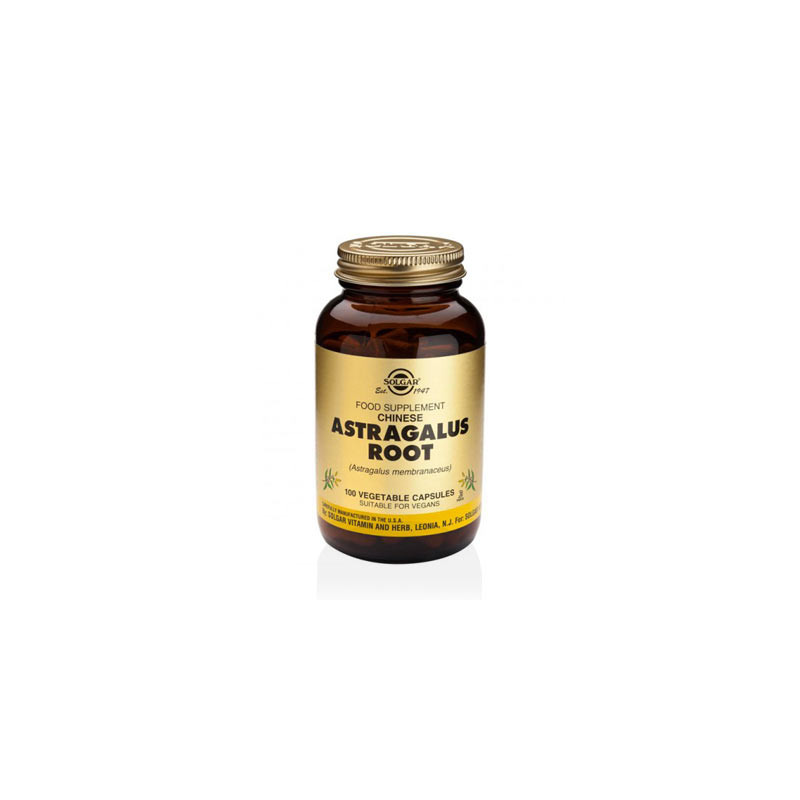 SOLGAR ASTRAGALUS CHINO. 100 CAPSULAS VEGETALES