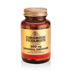 Solgar Picolinato de cromo 200 mcg. 90 cápsulas