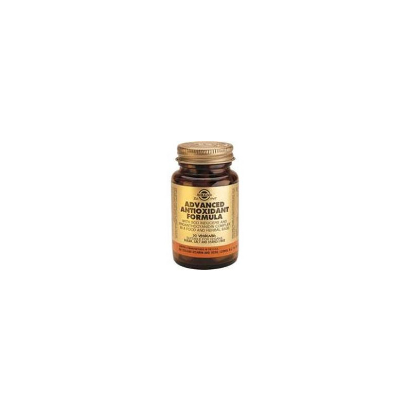 Solgar Formula antioxidante avanzada. 60 cápsulas vegetales