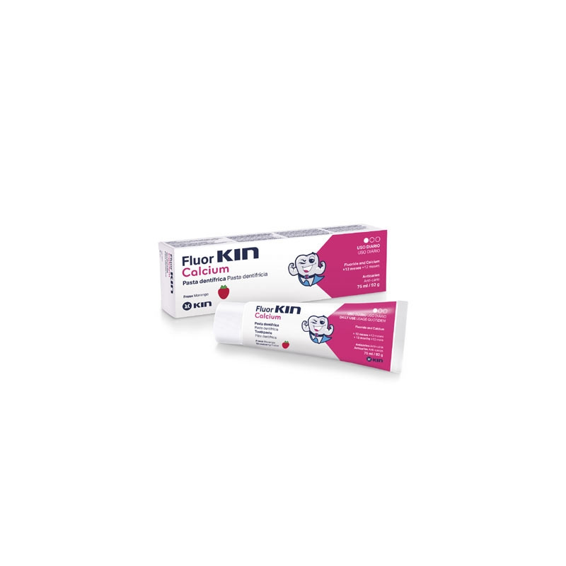 Fluorkin Calcio Pasta Dental Fresa 75ml