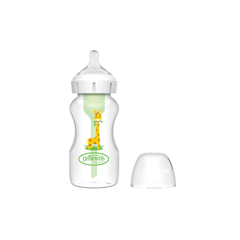 Dr Browns Options Biberon B/Ancha Anticolic Tetina Silicona 270ml