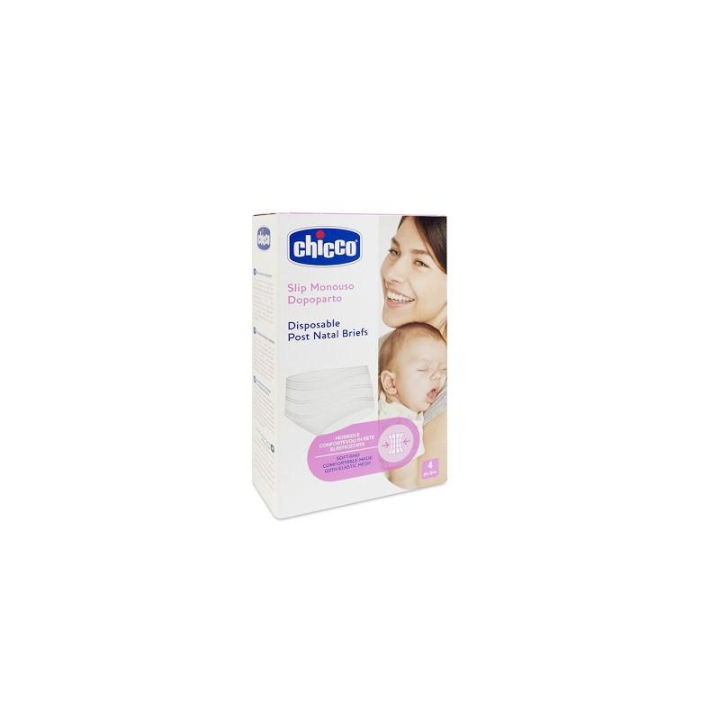 Chicco Mammy Braguitas Monouso Post-Parto 4 Unidades