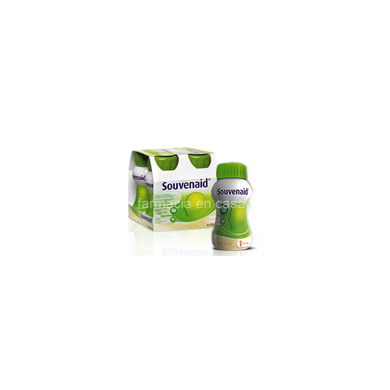 Souvenaid fresa 4 botellas x 125ml