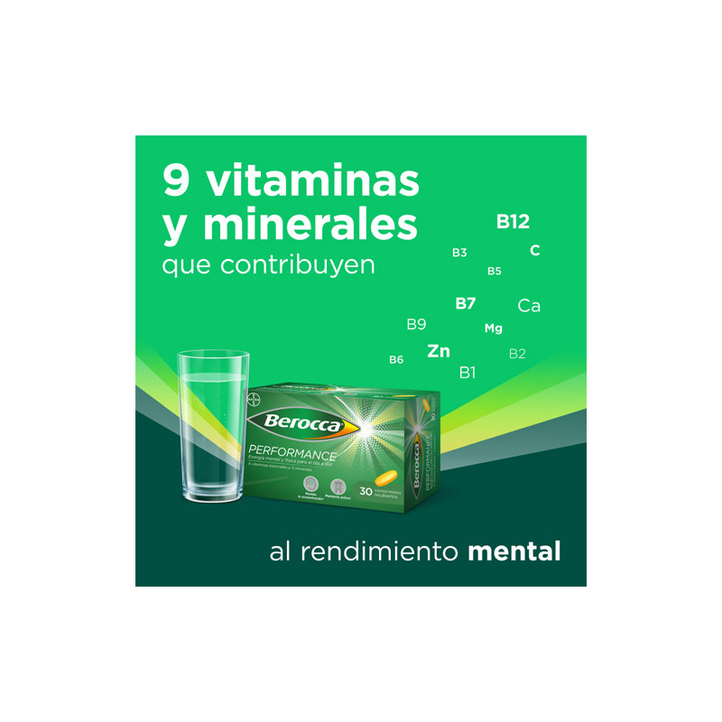 Berocca Performance 30 Comprimidos