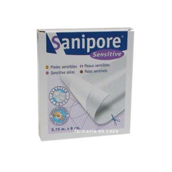 Sanipore tira adhesiva banda 75 x 8cm