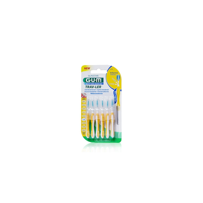 Gum Proxabrush Viaje 1514 Cep Interdental Extrafino Conico 6Uds