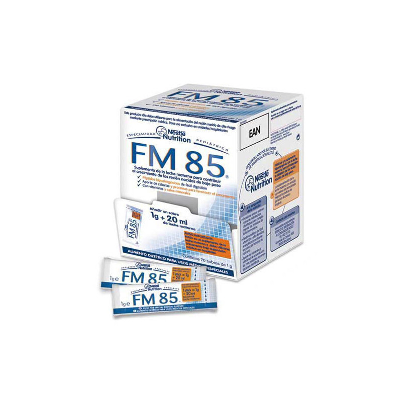 Nestle Leche Materna FM 85 Sobres 1gr 70 Uds