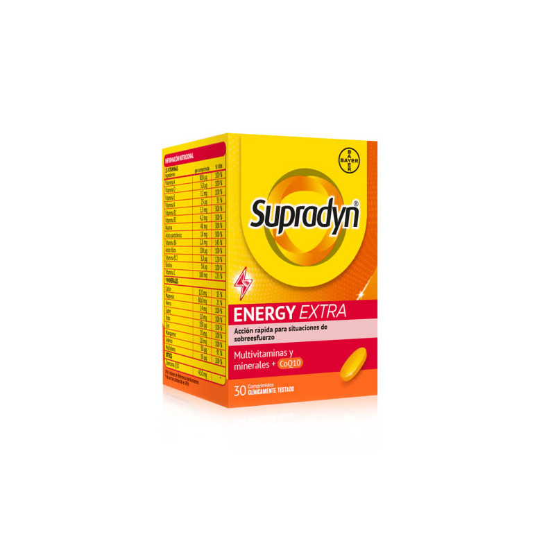 Supradyn Energy Extra 30 Comprimidos