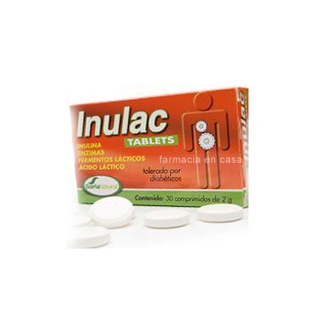 SORIA NATURAL INULAC TABLETS 30 COMPRIMIDOS