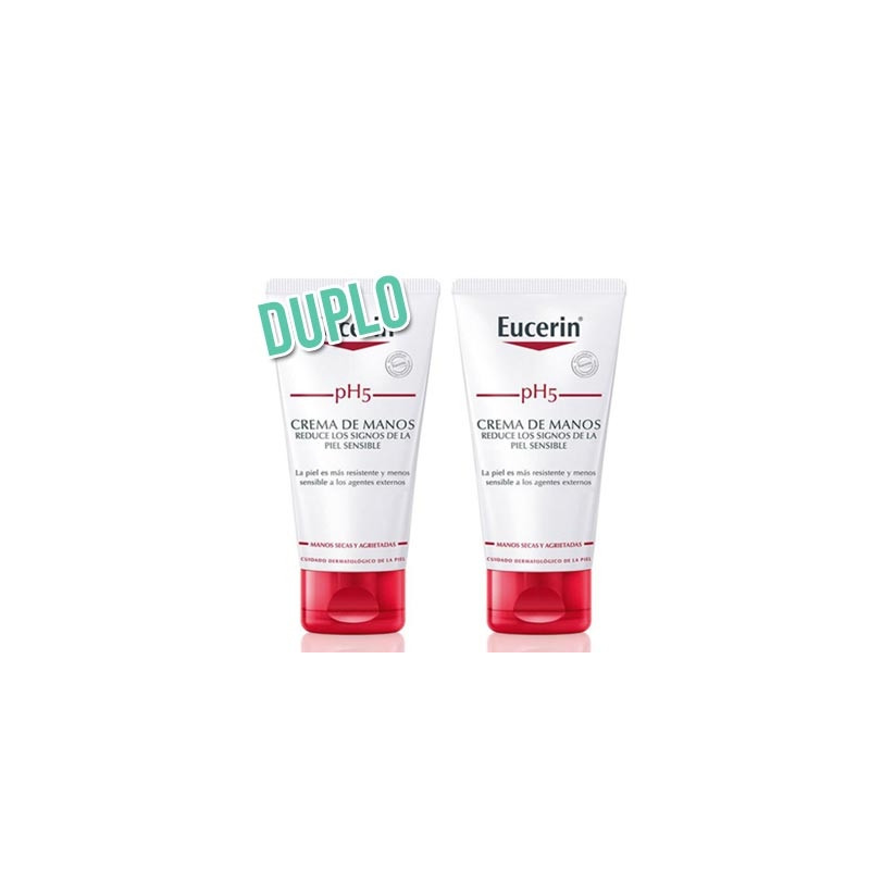 Eucerin Ph5 Crema de Manos Duplo 2x75 ml