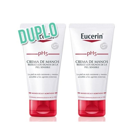 Eucerin Ph5 Crema de Manos Duplo 2x75 ml