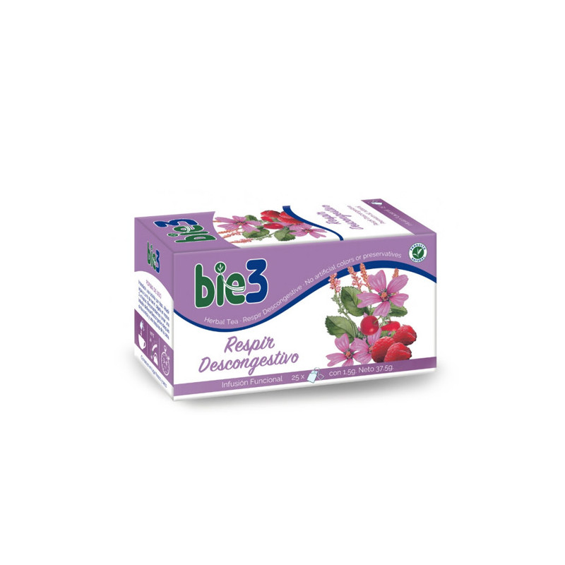 Bie3 Respir Descongestivo 25 Filtros