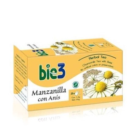 Bie3 Manzanilla con Anis Infusion 25 Filtros