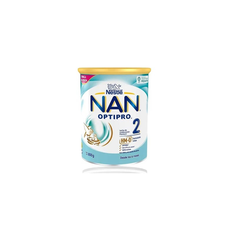 Nestle Nan Optipro 2 Leche Continuacion 800gr