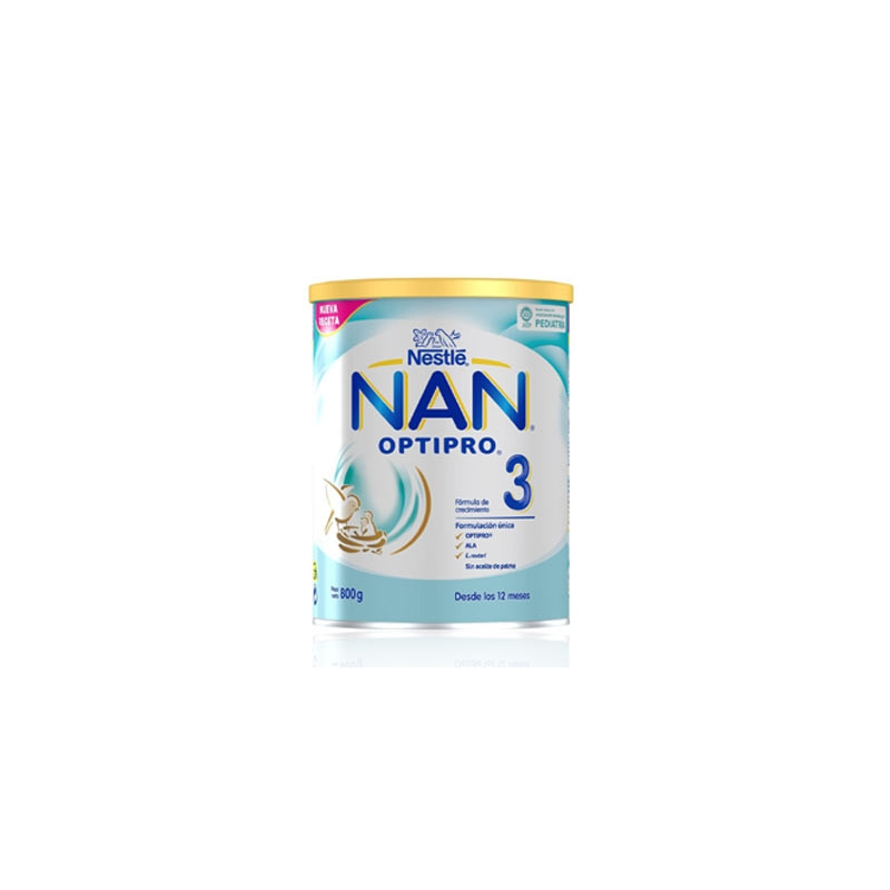 Nestle Nan 3 Leche Crecimiento 800gr