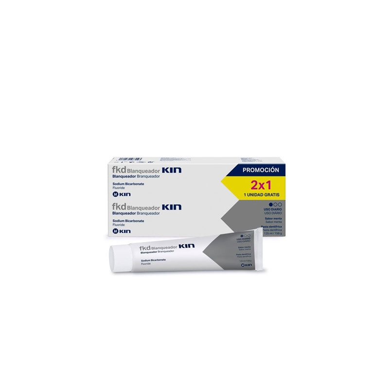 Kin FKD Dentifrico Blanqueador Duplo 2x125ml