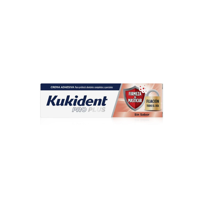 Kukident Pro Plus Crema Adhesiva Firmeza al Masticar 40gr