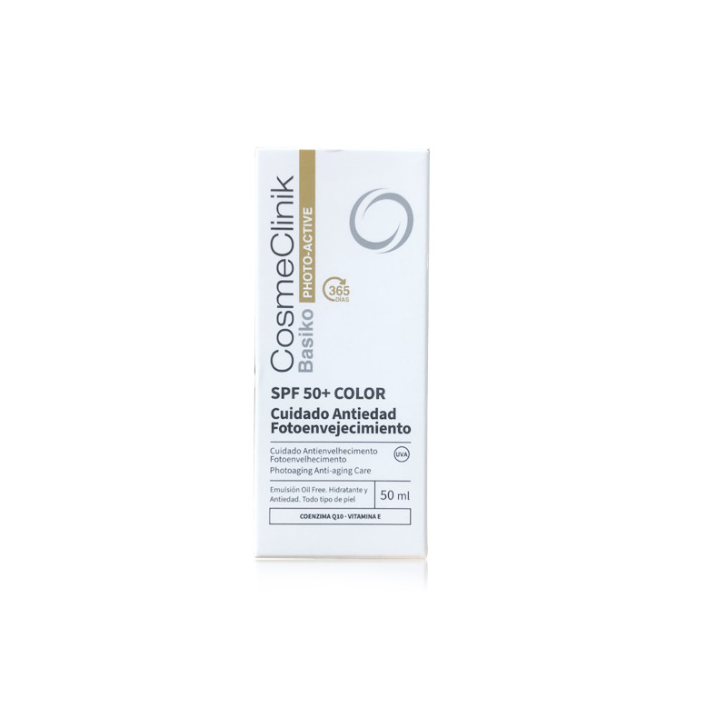 Cosmeclinik Basiko Emulsion Solar Facial 50+ Color 50ml