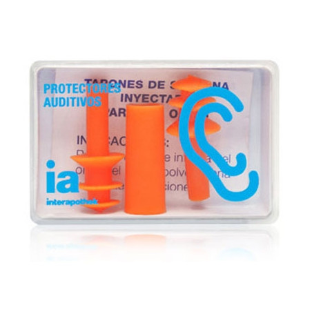 Interapothek Tapones Oidos Silicona 2 Uds