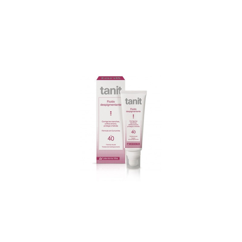 Tanit Fluido despigmentante antimanchas spf 40 50ml