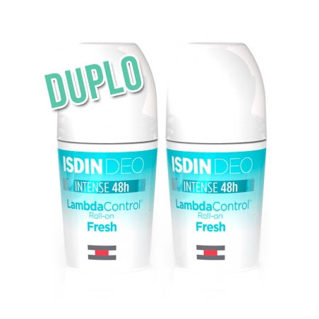 Isdin Lambda Control Desodorante Roll-On Fresh Duplo 2x50ml