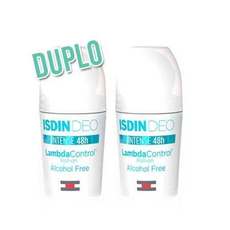 Isdin Lambda desodorante sin alcohol roll-on duplo 2x50ml