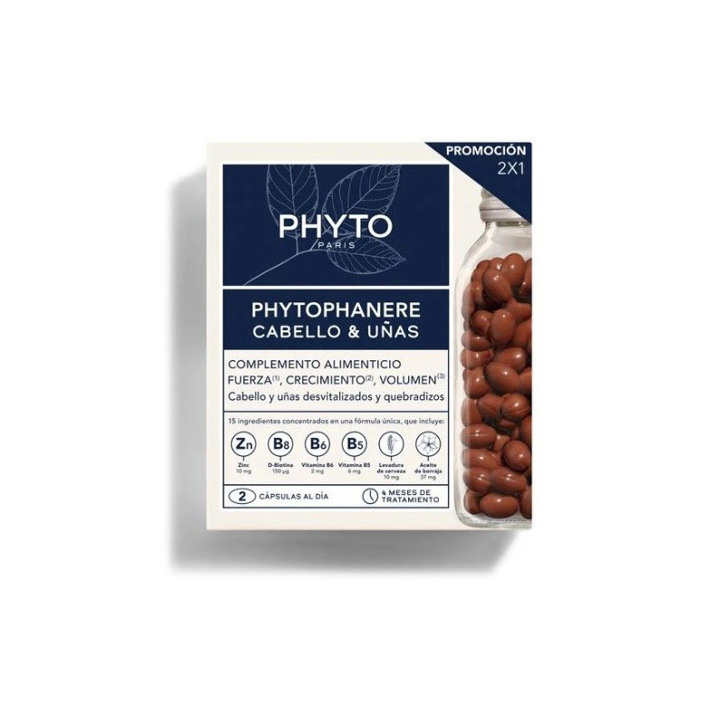 Phytophanere Cabello Y Uñas Duplo 2x120 Capsulas