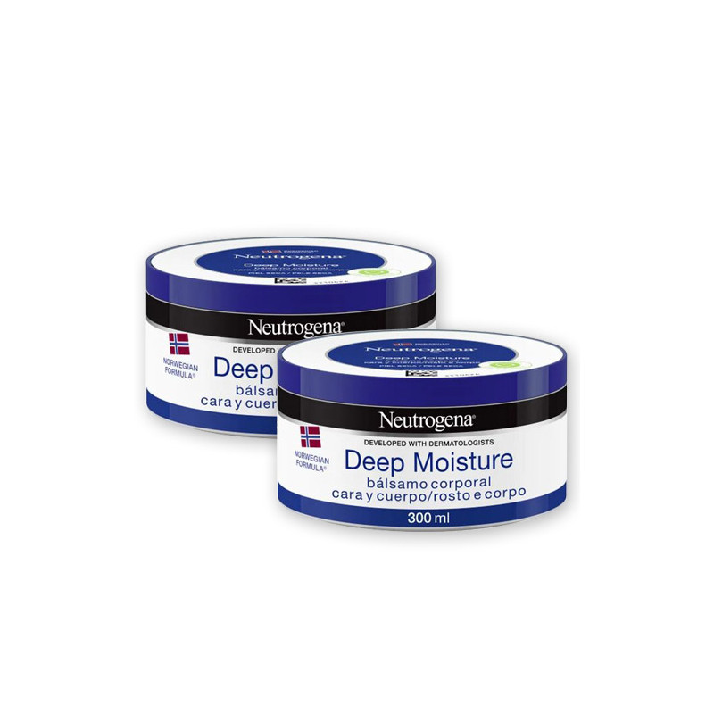 Neutrogena Cara cuerpo Hidratación Profunda Balsamo Duplo 2x300ml