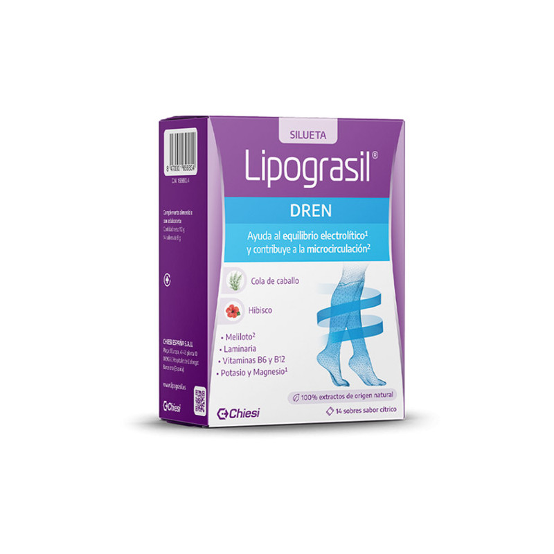 Lipograsil Drenante Sabor Citricos 14 Sobres
