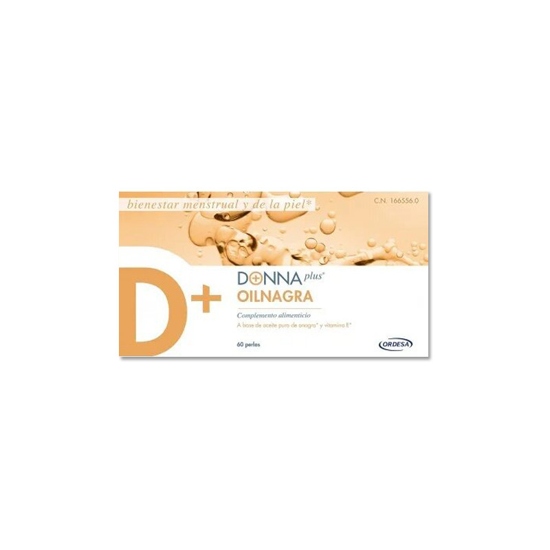 Donnaplus+ Oilnagra Aceite de Onagra 60 Perlas