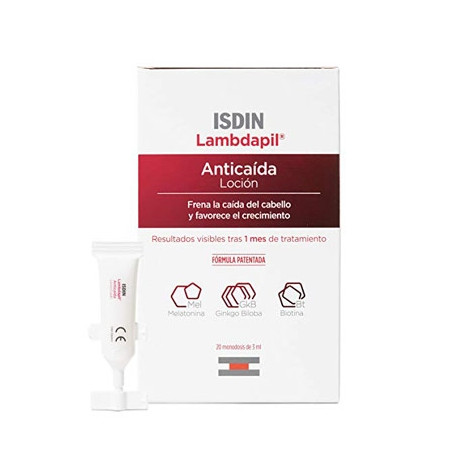 Isdin Lambdapil Anticaida Locion 3ml x 20Monodosis