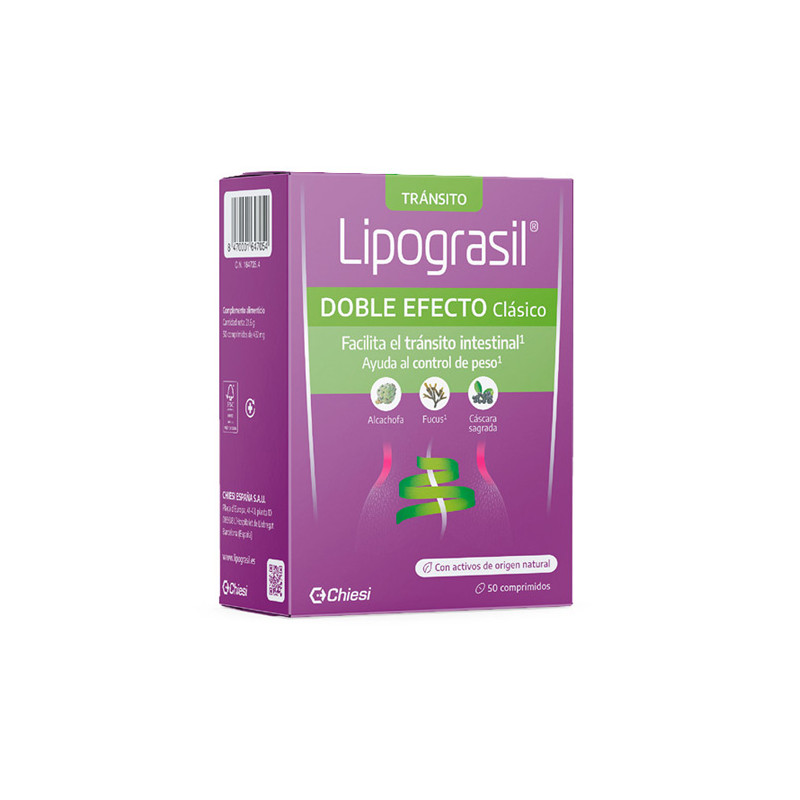 Lipograsil Doble Efecto Clasico 50 Comprimidos