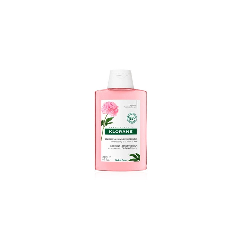 Klorane Champu Calmante al Extracto de Peonia 200 ml