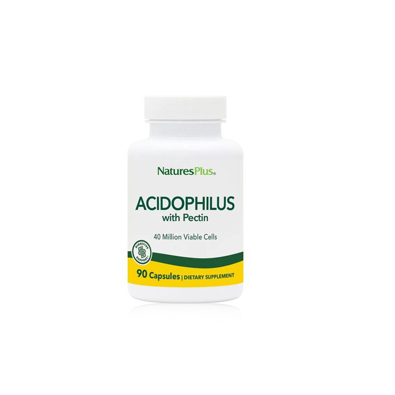 Natures Plus Acidophilus Probiotico 90 Capsulas