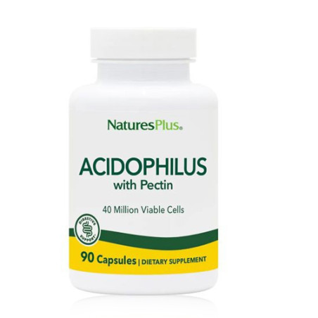Natures Plus Acidophilus Probiotico 90 Capsulas