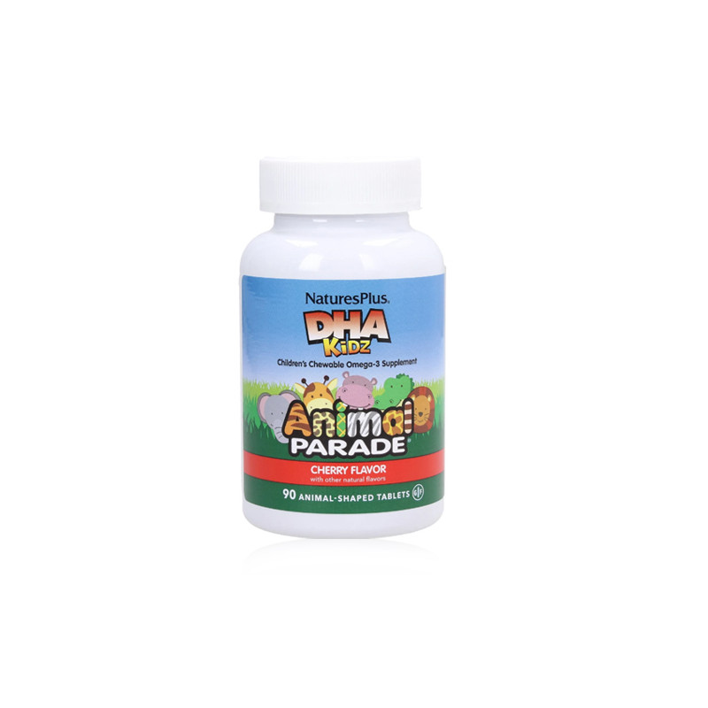Natures Plus Animal Parade DHA Omega 3 90Comp. Masticables