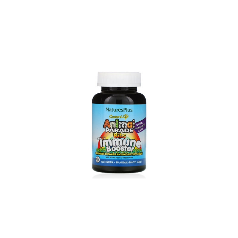 Natures Plus Animal Parade Kids Immune Booster 90 Comprimidos