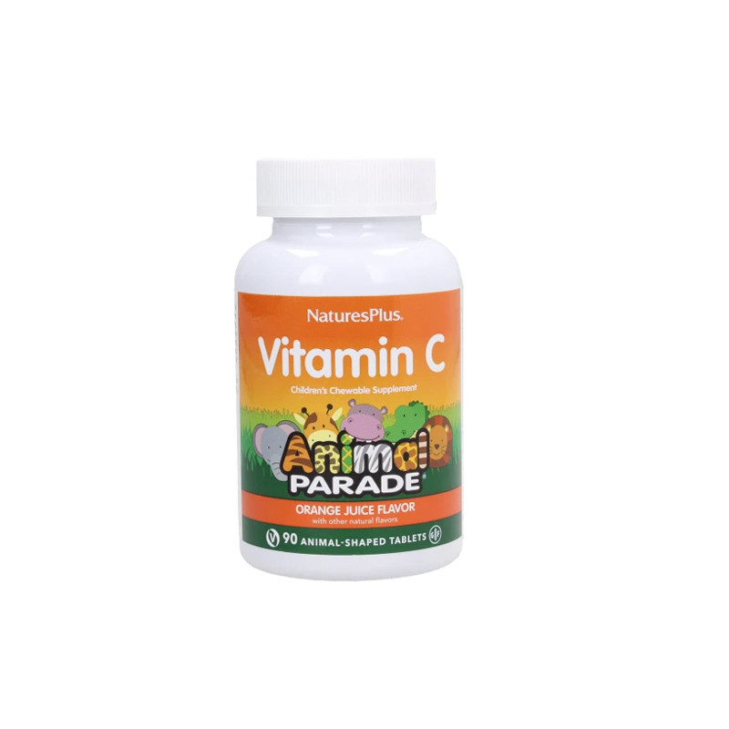 Natures Plus Animal Parade Vitamina C 90Comp. Masticables