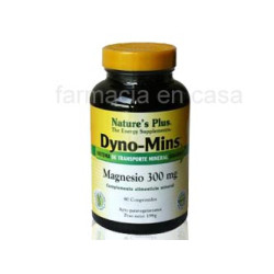 Natures Plus Dyno-Mins Magnesio 300mg 90 Comprimidos