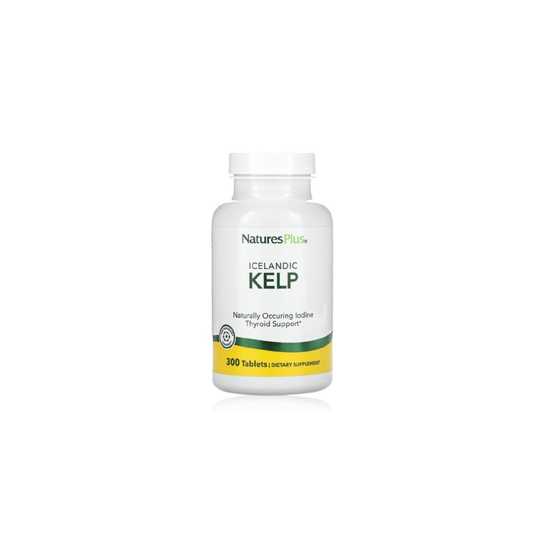 Natures Plus Kelp Yodo 300 Comprimidos