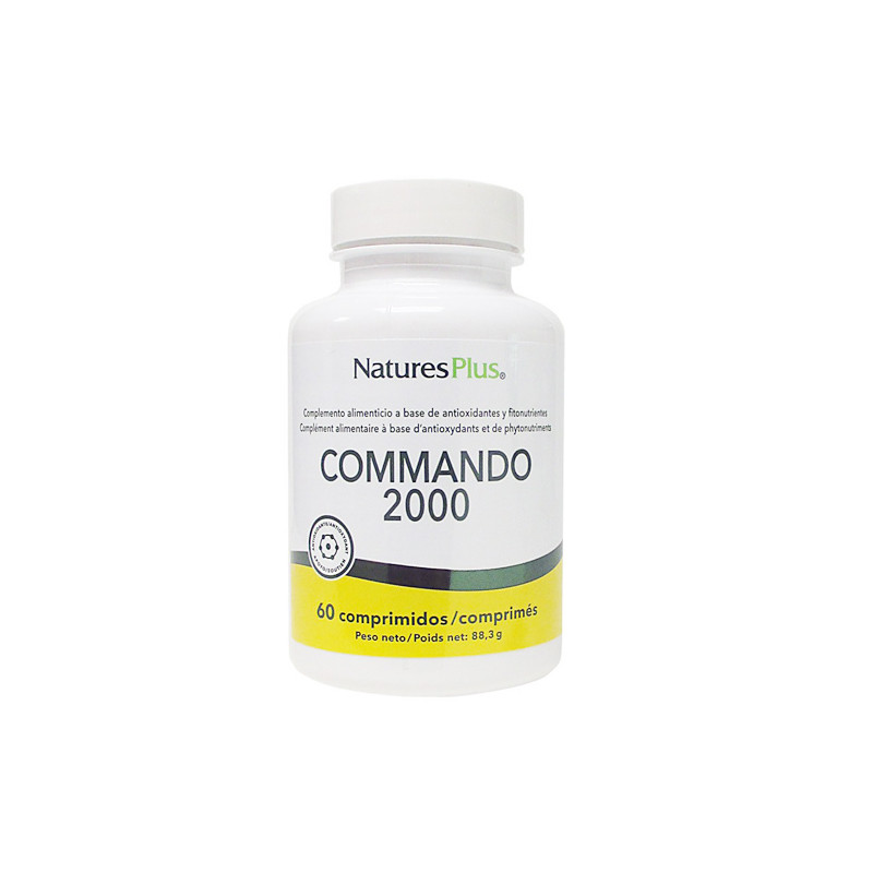Natures Plus Commando 2000 Antioxidante 60Comp