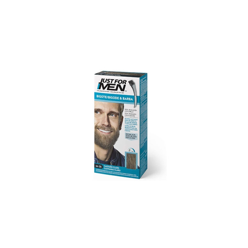 Just for Men Bigote - Barba Castaño Claro Gel