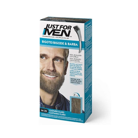 Just for Men Bigote - Barba Castaño Claro Gel