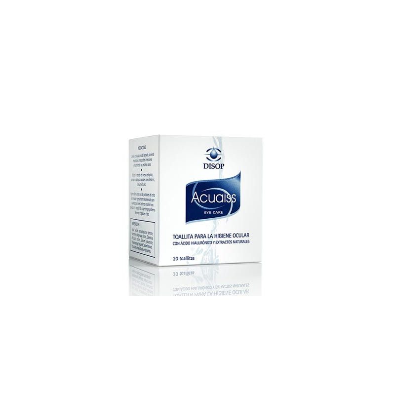 Acuaiss Eye care toallitas higiene ocular 20 uds