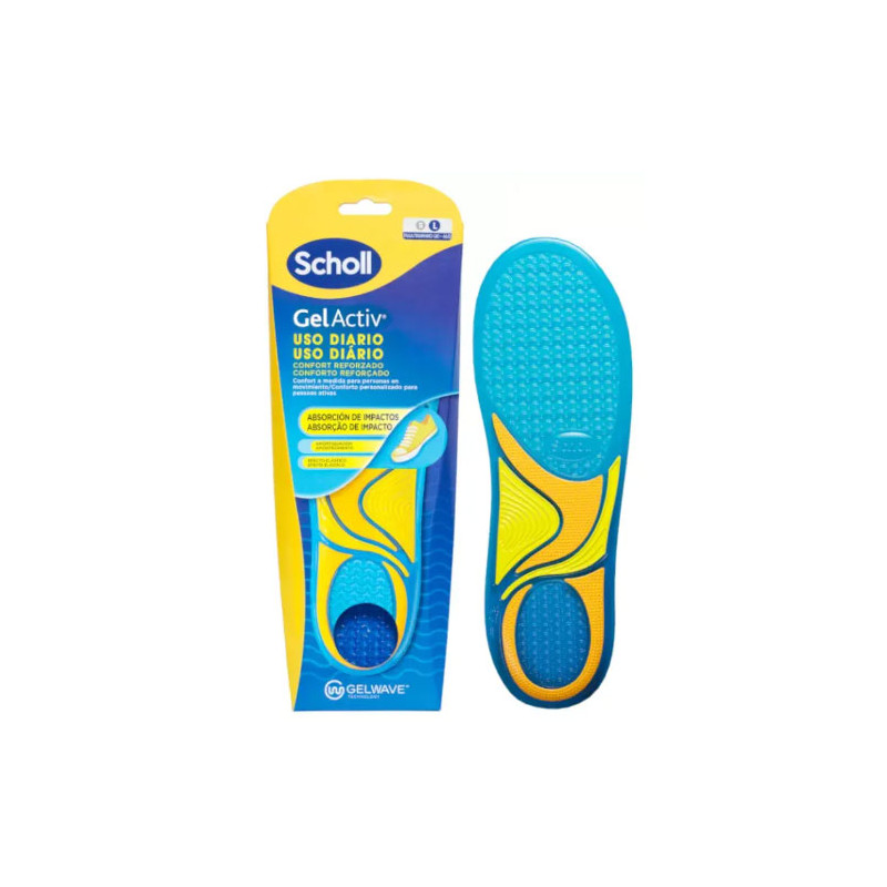 Scholl Gel Activ Uso Diario Plantilla Talla L 40-46.5
