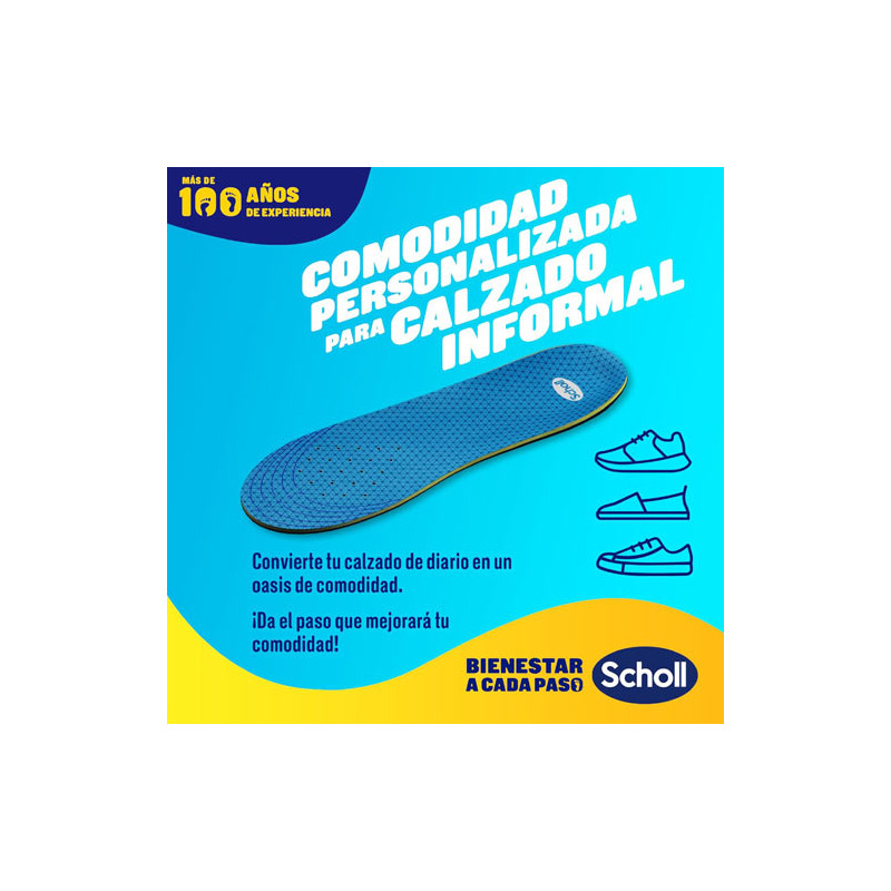 Scholl Gel Activ Uso Diario Plantilla Talla L 40-46.5