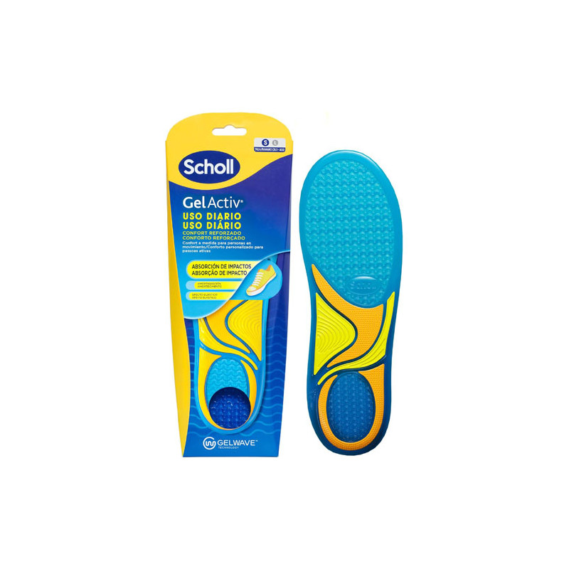 Scholl Gel Activ Uso Diario Plantilla Mujer Talla 35.5-40.5